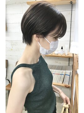 コス(kos) 大人可愛い/ココアベージュ/グレージュカラー/ボブウルフ/黒髪