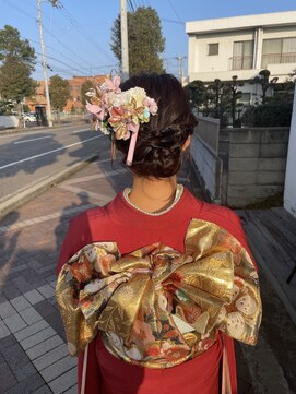 ボアップ 新居浜店(boappu) #ヘアセット #着付け #成人式