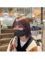 ヒップスアイズ(Hip's eyes)&nbsp;切りっぱなしボブ☆ヒップス大宮 北島奈那子