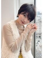 バンプ ギンザ(BUMP GINZA)&nbsp;骨格、髪質似合わせカット×さっぱりショートボブ【ERIKA】