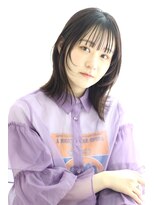 ヘアリゾート ラグーン(hair+resort lagoon) 顔周りウルフ/小顔ハイレイヤー/イルミナカラー/20代30代40代