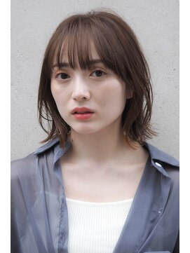 ルミヘアー 県庁藤江店(Lumi hair) 〈Lumi hair〉外ハネ×透明感カラー