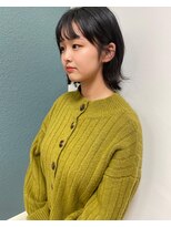 クロエ バイ ラヴィズム 小針店(CLOE by LUVISM)&nbsp;黒髪でも可愛い切りっぱなしボブ