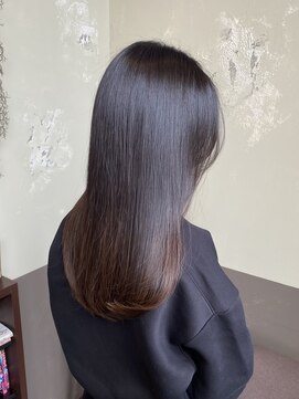 ヘアーメイク アチャ(hair make accha) 切りっぱなしボブ/エアリーロング/美髪/ピンクブラウン/観音寺市