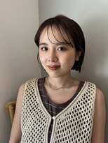 ガーランド (Garland)&nbsp;切りっぱなしボブ/シースルーバング/前髪/原宿神宮前