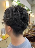 メンズ刈り上げパーマ