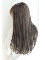 ルー ハナレ(Luu HANARE)&nbsp;艶カラーとストレート♪アッシュグレージュ神戸/東灘/岡本/住吉