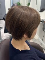 GBG 自由が丘&nbsp;くびれショートボブ40代50代グレイカラー白髪ぼかしハイライト