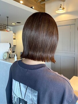 サロン LH(salon LH) ショート外ハネボブショコラブラウン