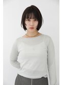 レイヤーボブスタイル