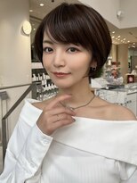 似合わせ小顔レイヤーショート_銀座/髪質改善