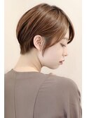 【 Ｉ. 】30代からの襟足すっきり前下がりショートボブ　川口