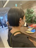 ボブ、切りっぱなしボブ、艶髪【井上咲】