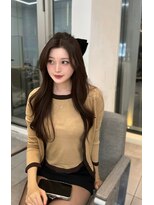 フィル 横浜(fil)&nbsp;リアル韓国レイヤーハーフアップ_メルティカラー