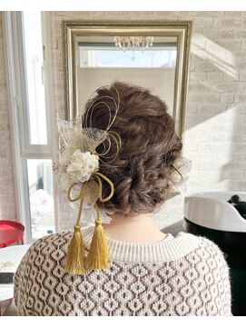 ギャビー(GABBY) ヘアセット　成人式