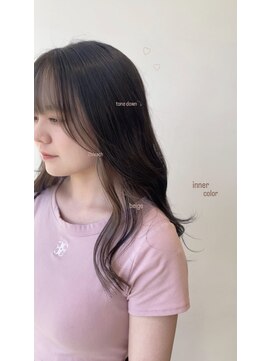 ヘアルーム クオーレ(hair room Cuore) face framing