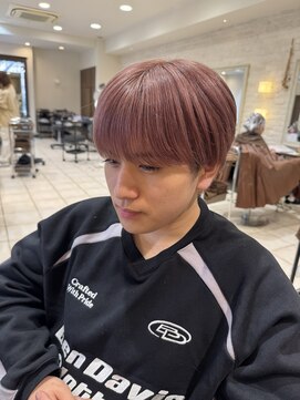 ルグランシャトー(Le grand chateau) ピンクベージュ×ラウンドマッシュ