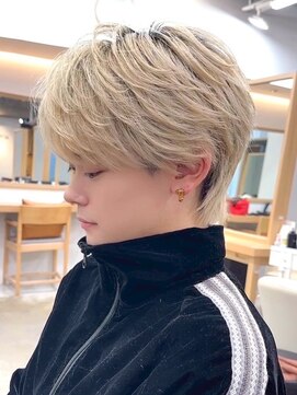 ナチュラル 渋谷(NATURAL) フェザーパーマ/スパイキーショート/サーフカール[メンズ/渋谷]