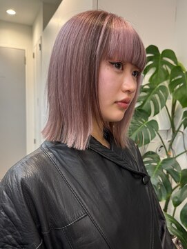 サンクマーケット 渋谷(cinq MARKET) ダメージを感じさせないハイトーンカラー