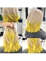 ギア(GEAR.)&nbsp;【ホワイトベージュ×イエロー】