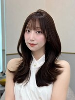 シーテメゾン(Ciete Maison)&nbsp;【yuuka】レイヤーカット　ミディアム　韓国ヘア　くびれヘア