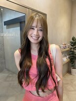 ラボヌールヘアーグレース 門前仲町店(La Bonheur hair grace)&nbsp;【杉本】オリーブベージュ/顔まわりカット/韓国風ヘア/レイヤー