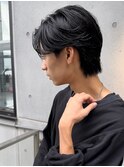 毛流れ/センターパート/池袋メンズカット