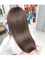 ハピネス 梅田茶屋町店(HAPPINESS) ブリーチなしダブルカラーグレージュ