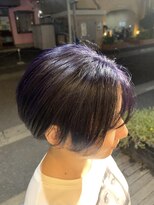 ヘアーアンドカラー ルジャルダン 葛西店(le jardin) パープルカラー・深みと艶々のディープパープル