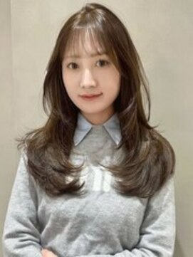 ジーナ 滋賀守山(Zina) 髪質改善*アプリコットオレンジレイヤーカット*【滋賀守山】