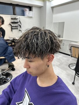 スターズ 渋谷(STARS) ツイストスパイラルパーマ　ハイライトカラー　ツイスパ