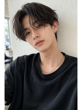 エトラ 渋谷店(etora) シースルーセンターパートストレートセンターパート韓国ヘア