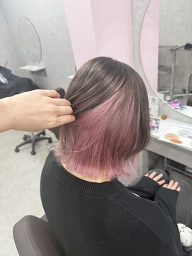 アン ブリーチ 大宮駅東口店(UN BLEACH) ブリーチ2回さくらピンクカラー♪