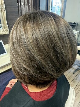美容室 マーラの写真/マイクロナノバブルシステム『marbb（マーブ）』との組み合わせで、染めながらサラッと極上の仕上がりに!