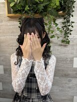 ロカット サロン(Roquat Salon)&nbsp;立川/推しのイベント早朝に♪猫耳ツインヘアセット