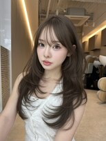 コア プラス 立川(COA PLUS)&nbsp;ワンカールレイヤー ハッシュカット 韓国レイヤー シースルー