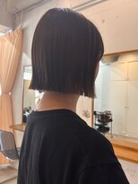 ライン(LINE)&nbsp;切りっぱなしボブ
