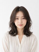 ツミカヘアーサロン(TSUMICA hair salon)&nbsp;大人可愛いくびれミディ×顔周りレイヤー