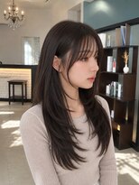 デビュー バイ アミ 北中城(debut by A.M.I) ダークパープル/ナチュラルショート/夏のヘアアレンジ/北中城