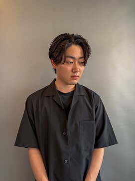 シュンギクヘアステイション(SHUNGIQ=HAIR STATION) 毛流れセンターパート