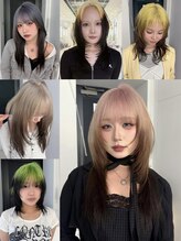 ブリーチだからこそつくれる様々なハイトーンスタイルを提案します☆