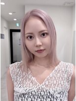 ジア(XIA)&nbsp;ピンクブロンド/10代20代ハイトーンカラー
