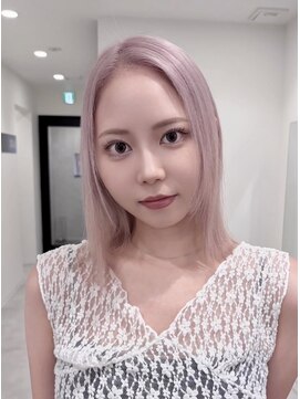 ジア(XIA) ピンクブロンド/10代20代ハイトーンカラー