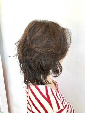 ヘアーアンドスパ フェリーチェ ミチ 野田屋町店(HAIR&SPA felice MICHI) ミディアムヘアー