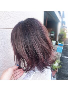 ビューティーサロン スター(Beauty salon STAR) ピンクベージュカラー