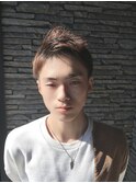 爽やかツーブロックスタイル