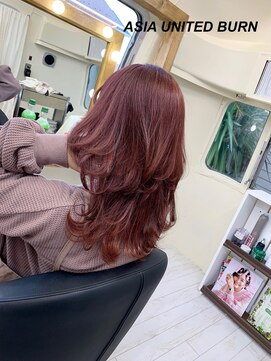 エイジア ユナイテッド バーン(ASIA UNITED BURN) ◆ASIA◆ Cherry red
