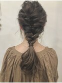 簡単アレンジ×編み下ろし