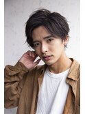 小久保style☆透明感ブリーチなしアッシュニュアンスマッシュ