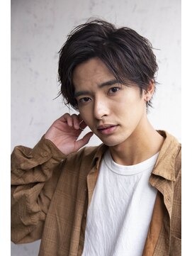 アイヴィ 表参道(IVY) 小久保style☆透明感ブリーチなしアッシュニュアンスマッシュ